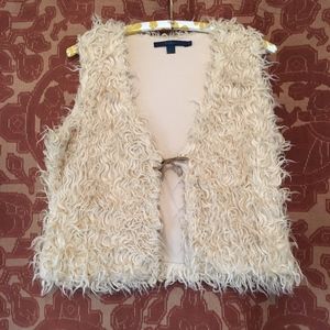Boden faux shearling gilet